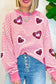 Love Fool Sequin Heart Pullover Top