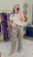 In Plain Sight Camo Crop Barrel Jeans