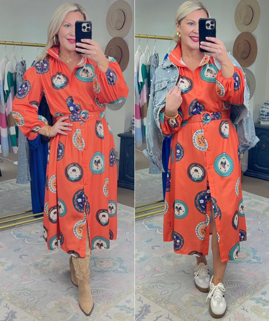 Wondrous One Belted Maxi Dress
