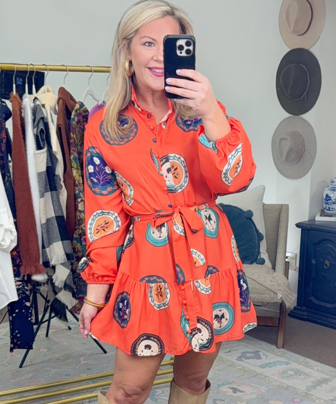 Back When Ruffle Flounce Dress