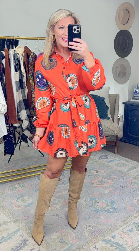 Back When Ruffle Flounce Dress