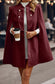 **MORE COLORS** Upper East Side Double Breasted Cape Coat