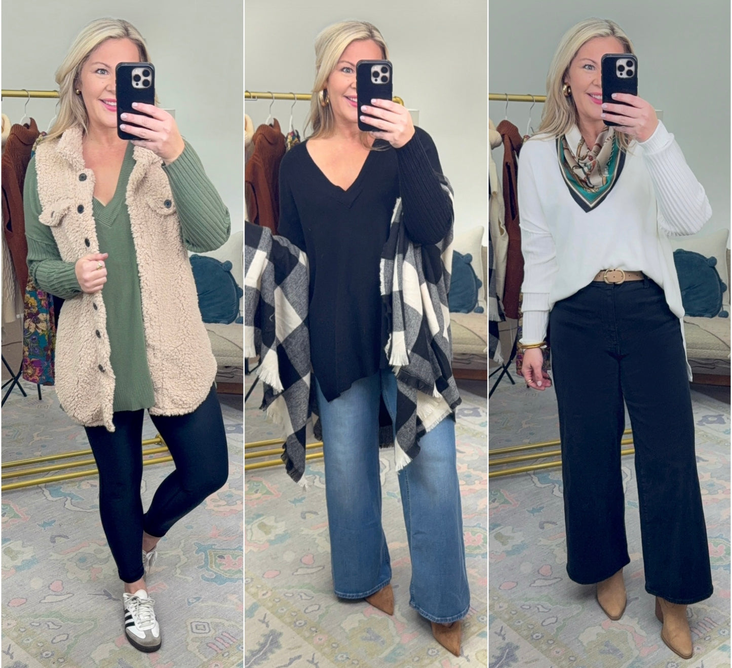 On Your Side Split Knit Tunic Top