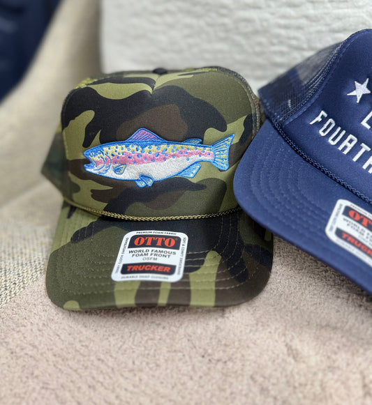 Hook & Reel Trout Trucker Hat