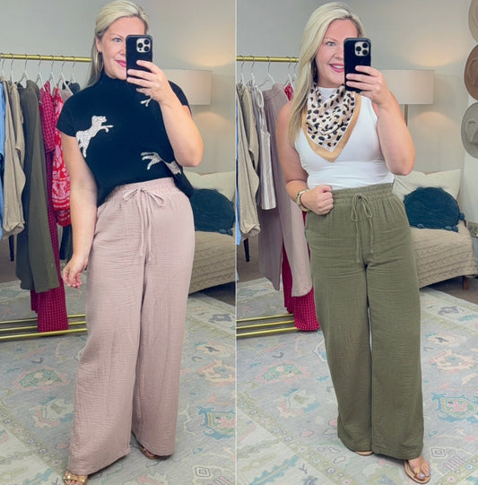 **MORE COLORS** Imagine That Wide Leg Pants