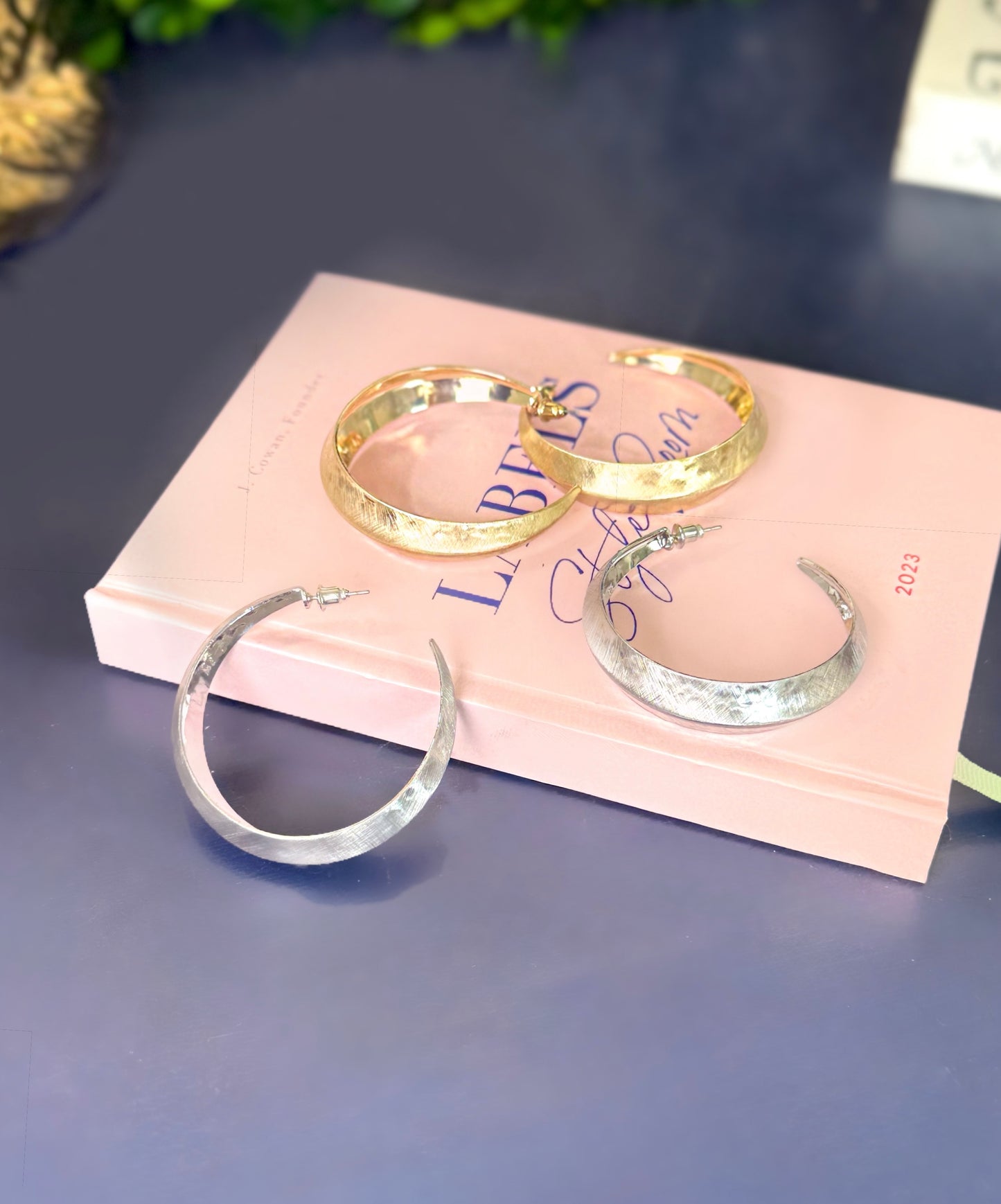 **MORE COLORS** In the Loop Matte Hoop Earrings