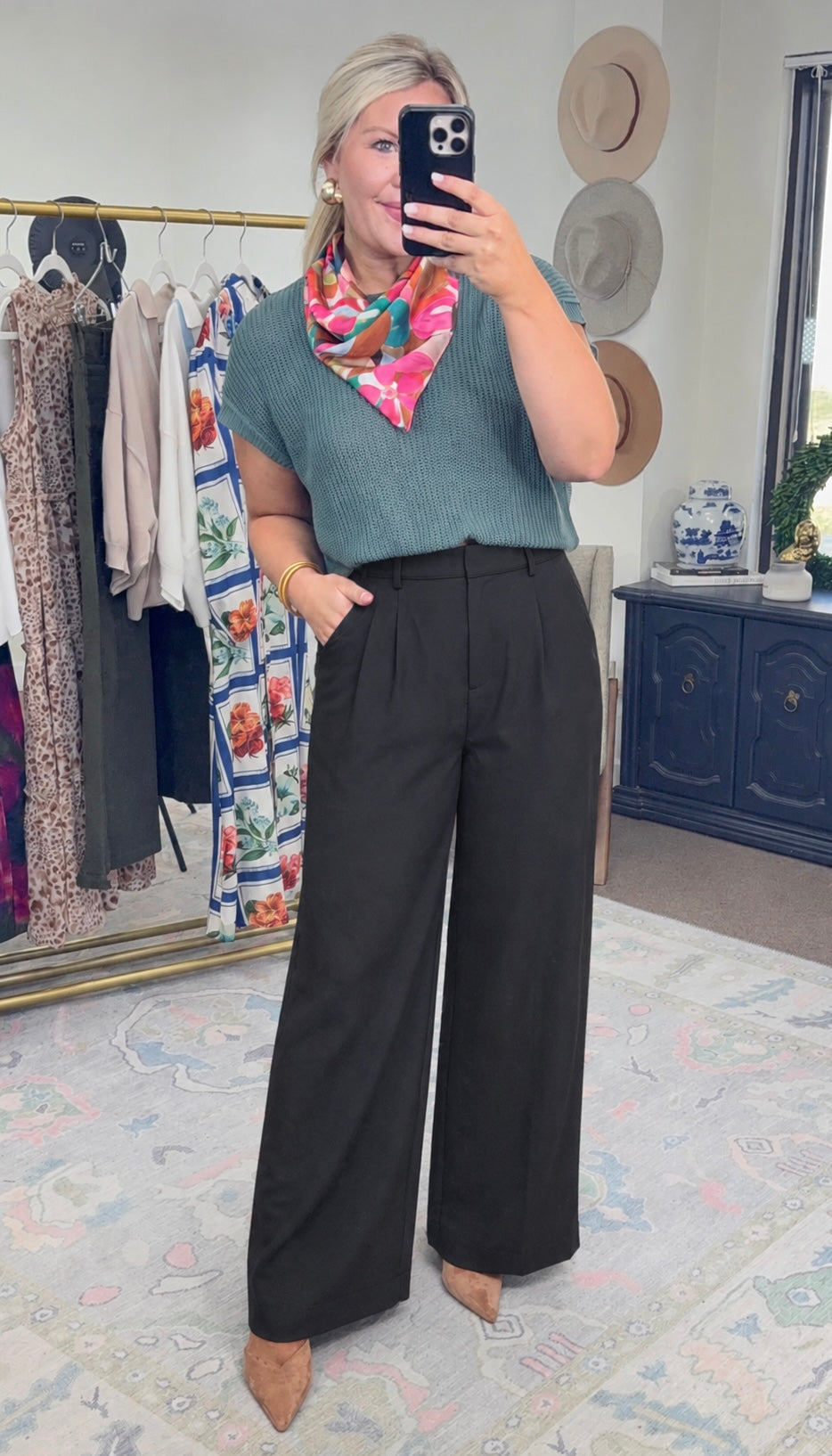 **MORE COLORS** Above All Crew Neck Knit Top