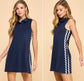 In Motion Ricrac Collared Dress