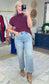 True Story Ribbed Knit Mock Neck Top