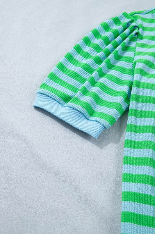 Cozy Cure Puff Sleeve Short Set