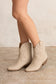 Pull On Western Ankle Boots