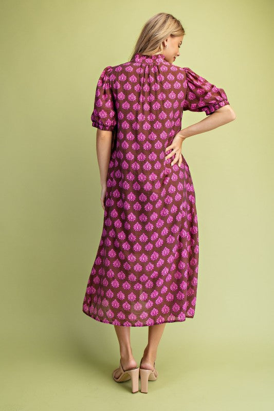 Laurel Lane Button Down Midi Dress