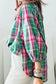 Rustic Charm Plaid Tunic Top