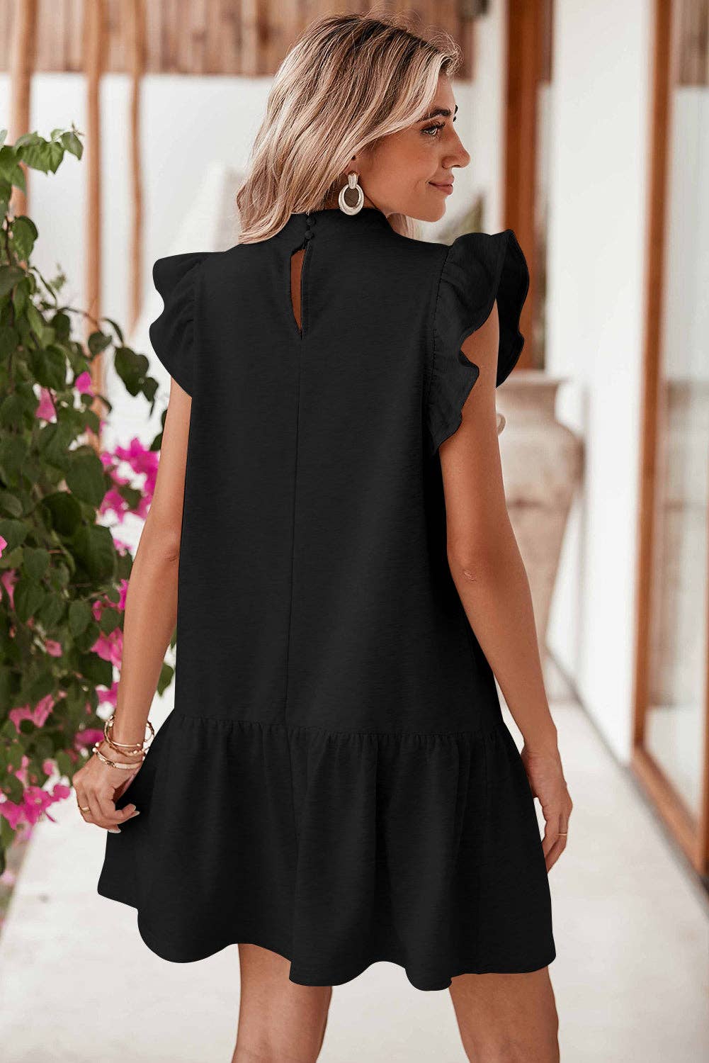 **MORE COLORS** Flutter Sleeve Athleisure Dress