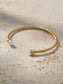 Sweet Addition Pearl Coil Cuff Bracelet