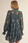 Teal Me a Secret Tiered Dress