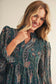 Teal Me a Secret Tiered Dress