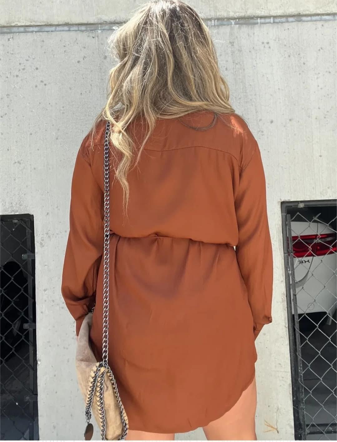 *MORE COLORS* Party On Romper Shirt Dress