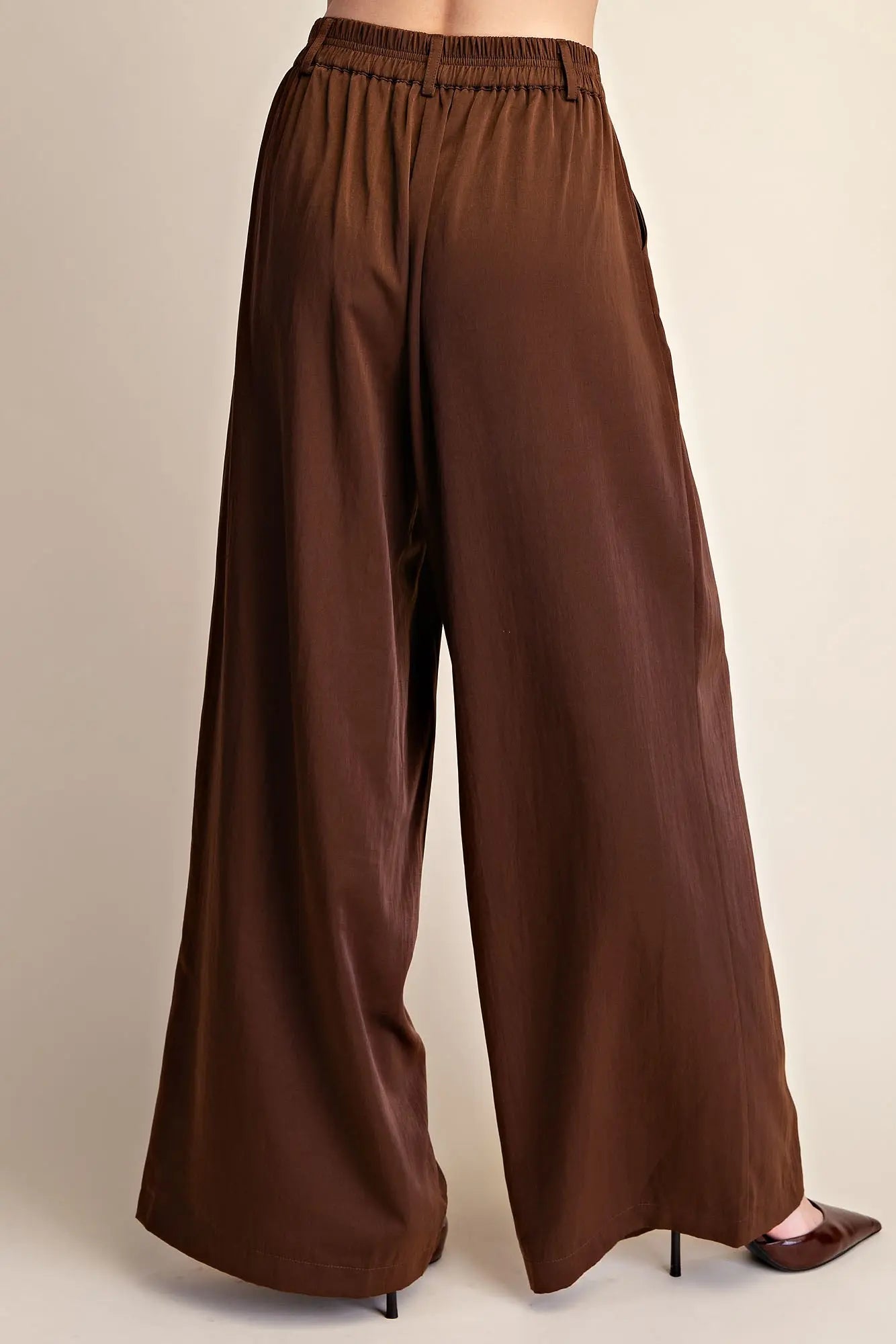 City Slicker Wide Leg Trousers