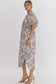 Oui Oui Toile Maxi Dress