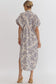Oui Oui Toile Maxi Dress