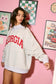 Georgia Reversible Mock Neck Sweatshirt