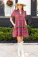 **MORE COLORS** The Sweetest Season Tartan Ric-Rac Dress