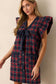 **MORE COLORS** Got It Plaid Ruffle Tartan Dress