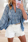 Change In Direction Printed Blouse