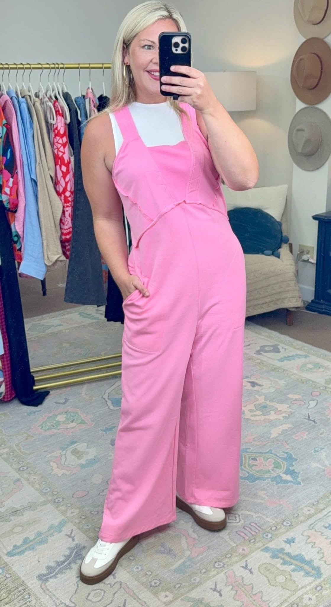Maxin Relaxin Wide Leg Jumpsuit