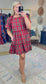 Tartan Plaid Ruffle Dress