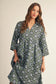 Sunday at the Manor Floral Jacquard Midi Dress