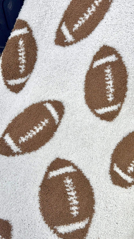 ✨SATURDAY STEAL✨ Football Print Throw Blanket