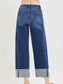RISEN: On the Road Crop Barrel Cuffed Denim