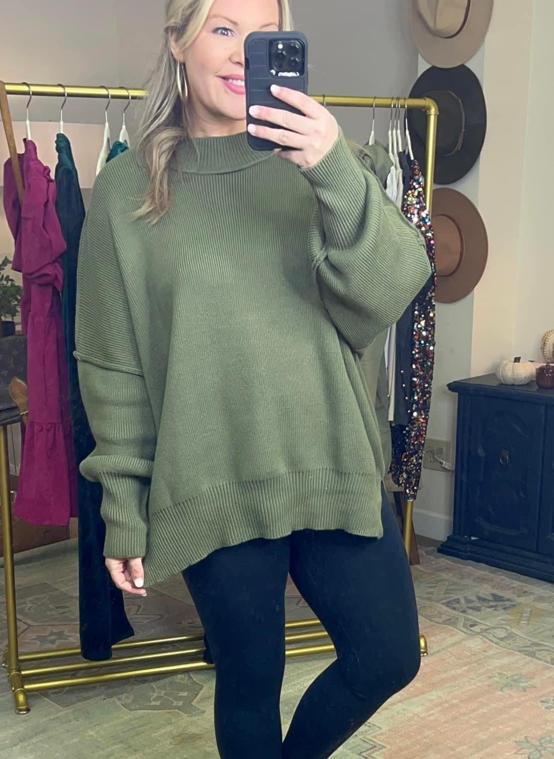 **MORE COLORS** Easy Does It Ribbed Knit Tunic