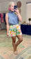 FLYING TOMATO: Multicolor Print Shorts
