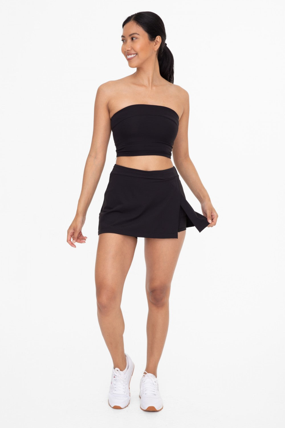 Mono B Side Slit Athletic Skort