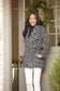 MUD PIE: Gray Leopard Print Coat