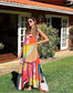 ✨RESTOCK✨ Made for Magic Color Block Ruffle Maxi Dress
