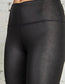 Matte High Rise Vegan Leather Leggings