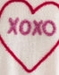 XOXO Heart Puff Script Sweater
