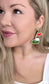 Let’s Par Tee Beaded Golf Earrings