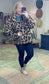 Tan Leopard Deep Pile Sherpa Pullover